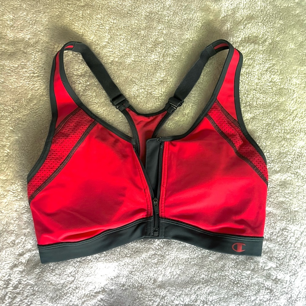 Champion Sports Bra - zip up